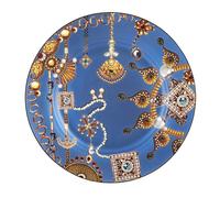 Le Coq Lithos, set 4 piatto piano cm 30 in fine porcellana bone china