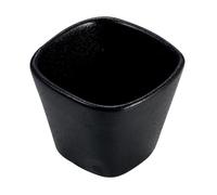 Le Coq Rupis Coppetta nero conica set 6 stoneware 5,5x5,5 h 5