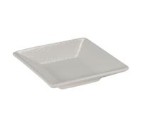 Le Coq Rupis Piattino quadro set 6 stoneware Bianco 8x8 h 2