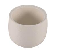 Le Coq Rupis, set 6 Bicchierino sakè bianco 6x6 h 5 cm in stoneware