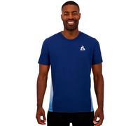 Le Coq Sportif Bat Sp Tee SS N°4 M T-Shirt, Blu, XL Uomo