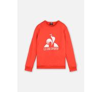 Le Coq Sportif - ESS Crew Sweat N°2 Enfant tech red Rosso - Abbigliamento 8A Rosso