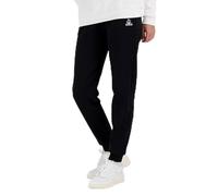 Le Coq Sportif Ess Pant Regular N°1 W Black Pantaloni da Ginnastica, Nero, L Donna