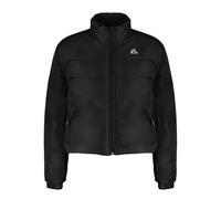 Le Coq Sportif - Ess Piumino Heavy N°1 - Caldo Idrorepellente Foderata con Cappuccio con Zip e Maniche Elastiche da Donna - Taglia M - Nero Nero