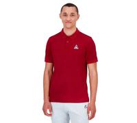 Le Coq Sportif Ess N°1 Short Sleeve Polo Rosso L Uomo