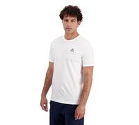 Le Coq Sportif Maglietta a Maniche Corte Ess N°1 Bianco M Uomo