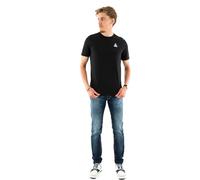 Le Coq Sportif Ess Tee SS N°1 M T-Shirt, Nero, L Uomo