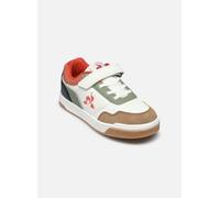 Scarpe Le Coq Sportif Court Breaker bianco rosso verde bambino - 29