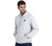 Le Coq Sportif M Essential N2 - felpa con cappuccio - uomo S Grey man