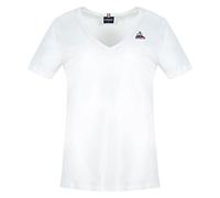 Le Coq Sportif Ess Tee SS col V No 1W Maglietta, Bianco (New Optical White), M Donna