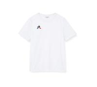 Le Coq Sportif N°1 Maillot Match Enfant MC Whit, Maglietta Donna, Bianco (Optical White), 14A