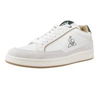 Le Coq Sportif Noah_2 Optical White Green, Scarpe da Ginnastica Unisex-Adulto, Ottico Bianco Trekking Verde, 44 EU
