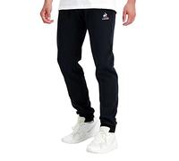 Le Coq Sportif Pantaloni da Uomo, Nero, XL