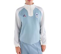 Le Coq Sportif - Polo Uomo a maniche lunghe - Polo LS N°1 M Ashley Blue Marshmallow per Uomo in Cotone - Taglia L