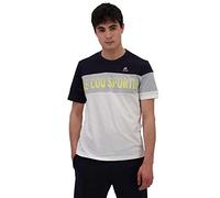 Le Coq Sportif Stagione 2 Tee S N°1 M T-Shirt, Sky CAPT./G.Melange Clair/N.o.w, M Uomo