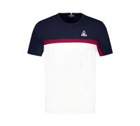 Le Coq Sportif Tri Sp N°2 Short Sleeve T-shirt Bianco L Uomo