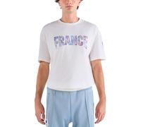 Le Coq Sportif - T-shirt in Cotone - Tee SS N°1 M Marshmallow per Uomo in Cotone - Taglia L - Beige