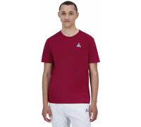 Le Coq Sportif Ess Tee SS N°1 M T-Shirt, Rosso, M Uomo