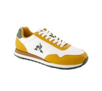 Le Coq Sportif Unisex Astra_2 Basket, Optical White/Inca Gold, 40 EU, Optical White Inca Gold, 40 EU