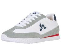 Le Coq Sportif Veloce I Optical White/Dress Blue, Scarpe da Ginnastica Unisex-Adulto, Abito Bianco Ottico, Blu, 43 EU