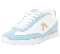 Le Coq Sportif Veloce I W Optical White/Crystal Blue, Scarpe da Ginnastica Donna, Cristallo Bianco Ottico Blu, 40 EU