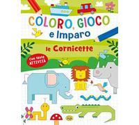 Le cornicette. Coloro, gioco e imparo. Ediz. a colori