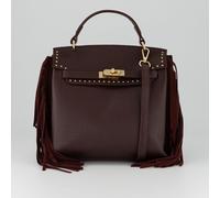 Le Corone Bags Borsa a mano Ketty Frange in pelle con frange