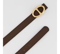 Le Corone Bags Cintura doubleface in pelle dollaro Duo Belt
