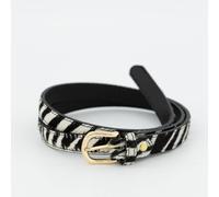Le Corone Bags Cintura Pony Slim Belt in pelle cavallino