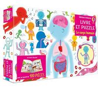 Le corps humain: Un livre cartonné et 1 puzzle de 100 pièces