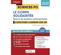 Le corps - Solidarités - Epreuve de questions contemporaines: Concours commun des IEP