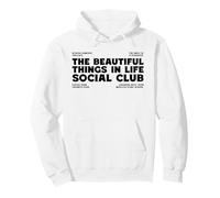 Le Cose Belle della Vita (Motivazione positiva) Felpa con Cappuccio