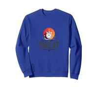 Le Cose Buone arrivano a Coloro Che sudano Motivazione all'allenamento Felpa, Unisex per Adulti, Blu Reale, S