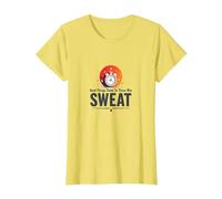 Le Cose Buone arrivano a Coloro Che sudano Motivazione all'allenamento Maglietta, Donna, Limone, S