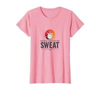 Le Cose Buone arrivano a Coloro Che sudano Motivazione all'allenamento Maglietta, Donna, Rosa, 3XL