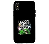 Le cose buone arrivano a coloro che trambustano l'imprenditore aziendale Custodia per iPhone X/XS
