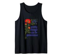Le Cose Carine Possono Essere velenose Umorismo Oscuro botanico Vintage Canotta