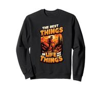 Le Cose Migliori nella Vita Non Sono Cose Citazione Escursionismo in Montagna Felpa