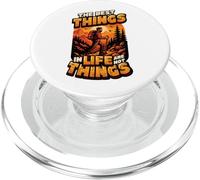 Le cose migliori nella vita non sono cose citazione escursionismo in montagna PopSockets PopGrip per MagSafe