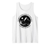 Le Cose Migliori vengono a Coloro Che esplorano Il Mondo (Escursionismo) Canotta