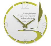 Le cose non dette orologio da parete verde oliva personalizzabile