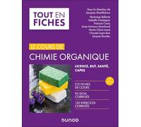 Le cours de chimie organique