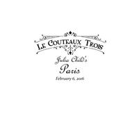 Le Couteaux Trois: Julia Child's Paris (Volume 2)