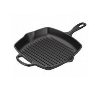 Le Creuset 20183260000422 Quadrato Bistecchiera Nero Ghisa Ceramica Gas