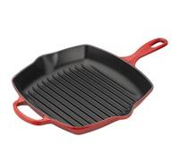 Le Creuset 20183260600422 Bistecchiera Nero Rosso Ghisa Ceramica Gas Induzione