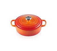 LE CREUSET 21179240902430 - Pentola per risotto in ghisa, 3,1 litri, rosso forno