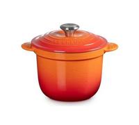 Le Creuset Cocotte Every in ghisa vetrificata, 18 cm, Arancio, 41110180900460