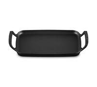 Le Creuset Alpine Outdoor Collection - Piastra rettangolare in ghisa smaltata, 40 cm