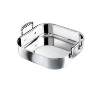 Le Creuset Arrostiera quadrata in acciaio inox, 26 x 26 cm, 96106026000000