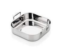 Le Creuset Arrostiera quadrata in acciaio inox, 26 x 26 cm, 96106026000000